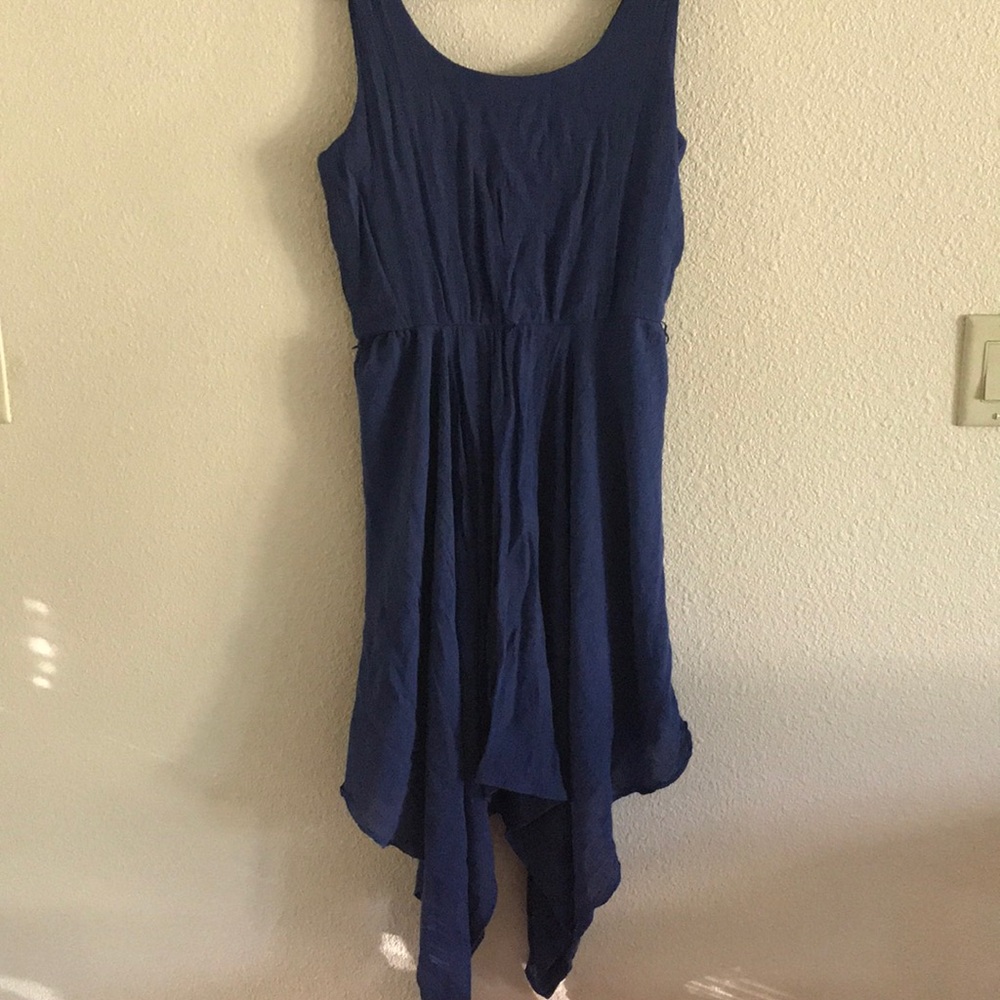 Blue dress